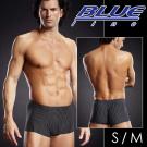美國Blue Line-摩登潮男平口褲-條紋款 S/M BL...