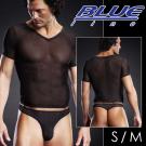 美國Blue Line-男子漢V領透氣T袖-經典黑 S/M ...
