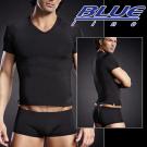 美國Blue Line-競技男孩V領T袖-經典黑 L/XL ...